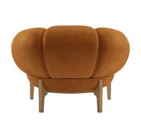 Chaise lounge Croissant cuir WxDxH 99x88x67cm