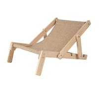 Chaise Lounge Griffoir pour Chat, Griffoir Réglable pour Arbre À Chat Multifonction, Multifonction Affûtage Griffes en Bois Massif - Meuble pour Animaux Balcon Chambre Intérieur Extérieur