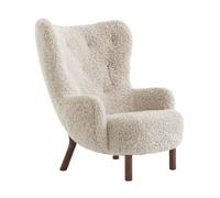 Chaise lounge structure noyer Petra VB3 WxHxD 80x99x91cm