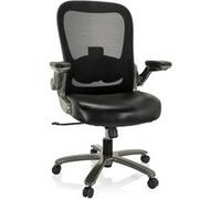 INSTRUCTOR T I Similicuir/Tissu maille - Siège pivotant XXL Noir