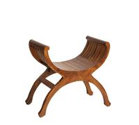 Chaise - MACABANE - Yuyu 1 place en teck - Bois naturel - Style vintage
