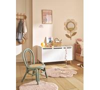 Chaise maternelle en rotin POÉSIE vert TU