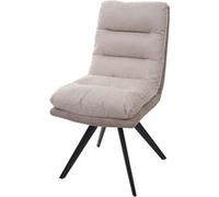 Chaise mendler en metal non pliable H. 93 cm interieur beige Beige G