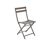 Chaise métal pliante Greensboro café Hespéride