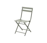 Chaise métal pliante Greensboro laurier Hespéride