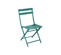 Chaise métal pliante Greensboro opale Hespéride