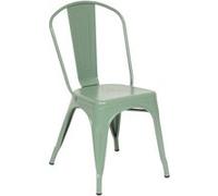 Chaise métal vintage Niko vert olive Atmosphera vert G