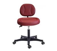 Chaise Mobile pivotante à 360 ° Tabouret de médecin Dentaire Chaise d’Assistant Dentaire en Cuir en Microfibre réglable en Hauteur pour Les cliniques, Les cabinets dentaires, Les Laboratoire