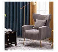 Chaise moderne de style nordique - Canapé confortable pied-de-poule pour le salon et le balcon, meubles de maison chic, assise d'appoint confortable