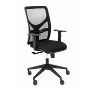 Chaise Motilla en maille noire siège bali noir bras réglable