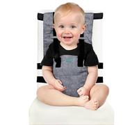 Chaise Nomade Bebe Compacte Légère Et Sécurisée, Siege Enfant Portable en Voyage, Harnais Avec Sangle Pliable, Rehausseur Chaise Haute Bébé Idéal Repas, Sortie, Vacances - Bébés 6 Mois à 3 ans