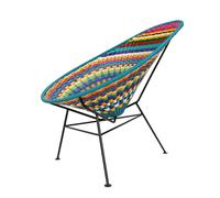 Chaise Oaxaca Chair Acapulco Design multicolore, 70x90x95 cm