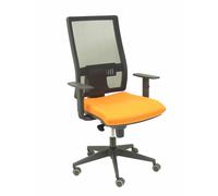 Chaise Orange Horna Bali Sans Appui-Tête Noir