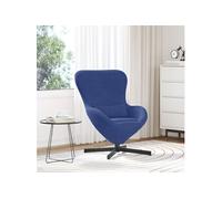Chaise Ouf Bleu Velours