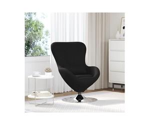Chaise Ouf Tissu Noir