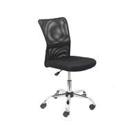 Chaise Pardal avec dossier et assise en maille noire