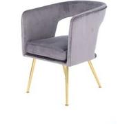 Chaise Design "Jolene" 77cm Gris