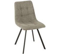Chaise paris prix interieur non pliable en metal H. 86 cm gris