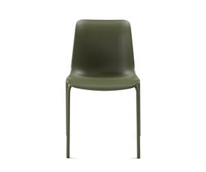 Chaise Paris vert gris mousse 53x79x52.5 cm