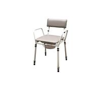Chaise percée avec rembourage vr161g à hauteur réglable - contenance 5l