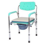 Chaise percée pliante en alliage d'aluminium léger, à une touche, hauteur réglable sur 5 niveaux, multifonctionnelle, étanche et antidérapante.