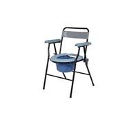 Chaise percée vr252f, seau de 7 litres avec couvercle fourni