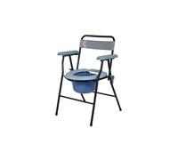 Chaise percée vr252f, seau de 7 litres avec couvercle fourni