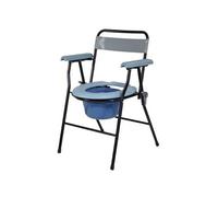 Chaise percée vr252f, seau de 7 litres, léger et portable pour une manipulation aisée