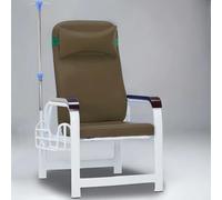 Chaise Phlebotomy avec cadre en acier réglable entièrement inclinable et panier de rangement pour les procédures de prélèvement sanguin en milieu clinique et domestique