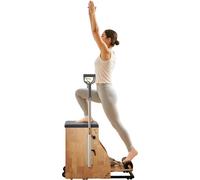 Chaise Pilates split-pédale - chaises combo de stabilité - poignée de workout pour tout le corps