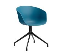 Chaise pivotante About a Chair AAC 20 2.0 noir black powder-coated aluminium base