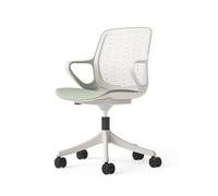 Chaise Pivotante avec Accoudoirs, Chaise Gaming Ergonomique, Confortable et Respirante, Elle est élégante et Tendance pour la Maison, Le Bureau ou Les études(Green)