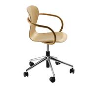 Chaise pivotante avec roulettes S 220 FDRW WxHxD 64x75-88x62cm