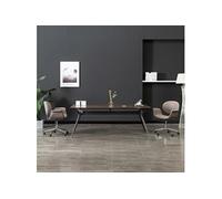 Chaise Pivotante de Bureau Noir Similicuir Siège Salon Chambre Maison vidaXL