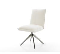 Chaise-pivotante Lelio-Flex bou oux beige pied croisé large grafiete pivotement sur 360° fonction bascule resorts ensachés