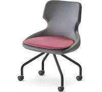Chaise pivotante noire Chaise de bureau Bureau Entrée Foyer Style moderne