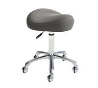 Chaise Pivotante Pneumatique À roulettes, Tabouret Ergonomique avec Coussin Moelleux Et Hauteur Réglable for La Maison, Le Bureau, Le Salon Ou La Boutique(Color 4)