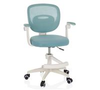 Chaise pivotante pour des enfants - hjh OFFICE - KIDDY SMART - Aqua - Tissu / Tissu maille