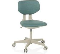 hjh OFFICE Chaise pivotante pour Enfants avec Dossier réglable en Hauteur Kid Classic Chaise de Bureau évolutive pour Enfants de 6 à 12 Ans, Bleu