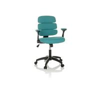 hjh OFFICE Chaise pivotante pour Enfants Kid ERGOLINO B Chaise pivotante avec Dossier Ergonomique, Bleu, 736433