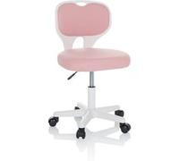 Chaise pivotante pour des enfants KIDDY TOP W Rose hjh OFFICE Rose G