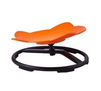 Chaise Pivotante Pour Enfants Elephant-Duoku-Capacité De 100 Kg-Chaise Rotation À 360 ° Pour L'équilibre-Orange Multicolore