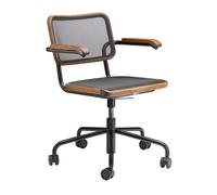 Chaise pivotante S 64 NDR Pure Materials WxHxD 68x77-89x68cm