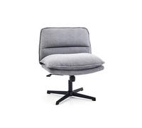 Chaise pivotante Schneidersitz / Fauteuil lounge Criss Cross 20 Tissu gris foncé