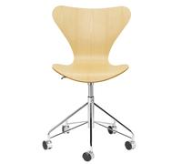 Chaise pivotante Série 7™ placage naturel WxHxD 50x90x52cm