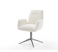 Chaise-pivotante Zoa-Flex bou oux beige pied de chaise 4 branches grafiete pivotement sur 360° fonction bascule resorts ensachés