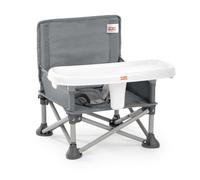 Bright Starts Rehausseur Pop 'n Sit – Compact pliable, tablette amovible, sac de transport inclus