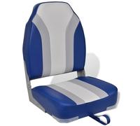 vidaXL Chaise pliante de bateau haut dossier