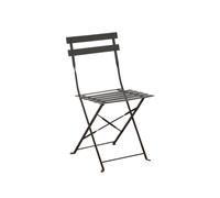 Lot de 2 Chaises de jardin pliante acier époxy - Cuba