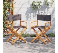 Chaise Pliable de Jardin Siège de Terrasse Meuble Patio Extérieur Tissu vidaXL